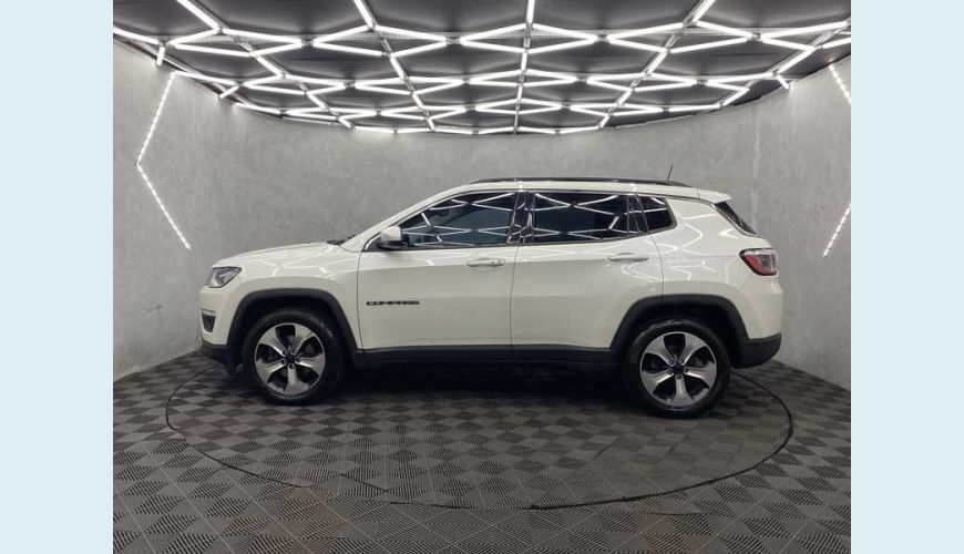 JEEP COMPASS 2.0 LONGITUDE 4X2 AUT. FLEX - BRANCO - 2018 Foto 2 (Grande)