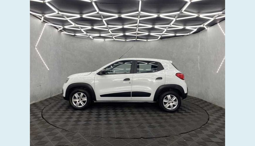RENAULT KWID ZEN 1.0 12V SCE FLEX - BRANCO - 2020 Foto 2 (Grande)