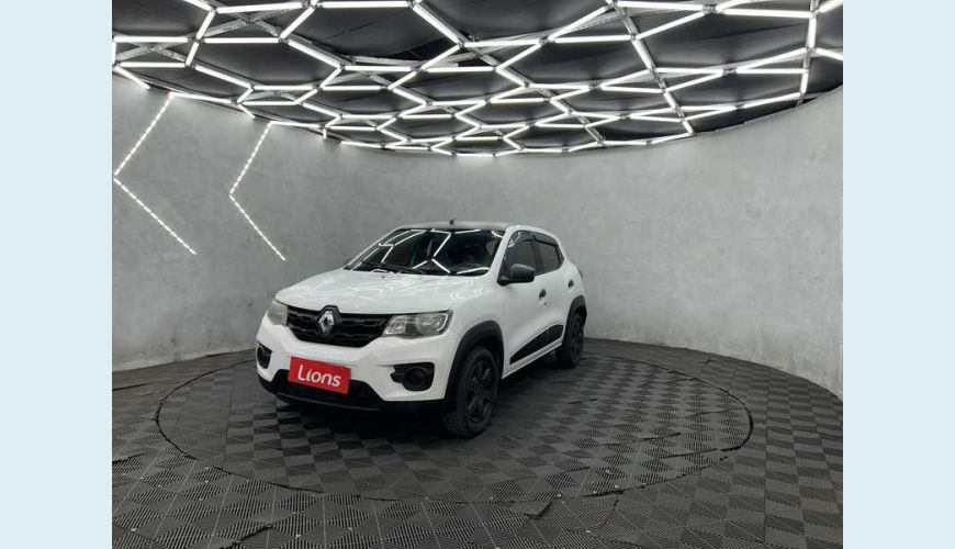 RENAULT KWID ZEN 1.0 12V SCE FLEX - BRANCO - 2018 Foto 2 (Grande)