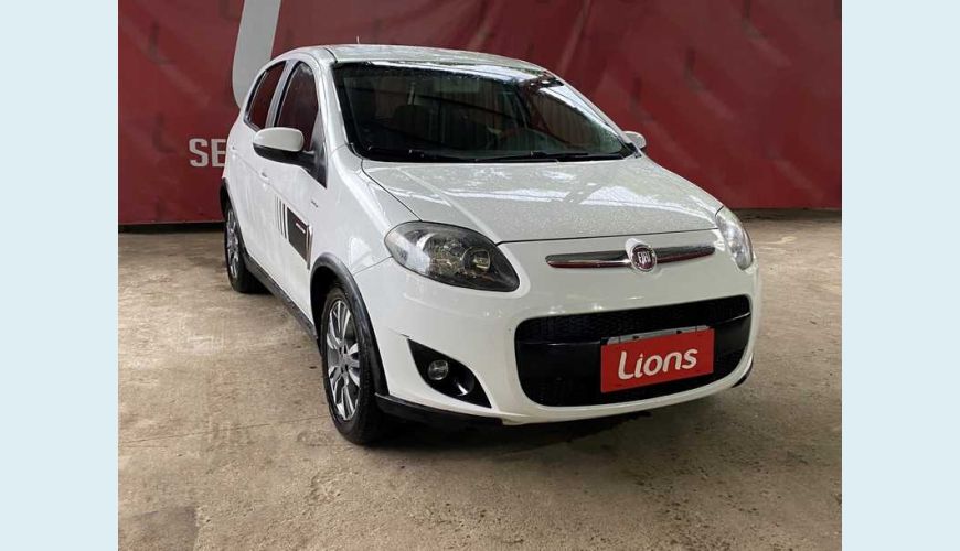 FIAT PALIO SPORTING 1.6 16V FLEX - BRANCO - 2014 Foto 2 (Grande)