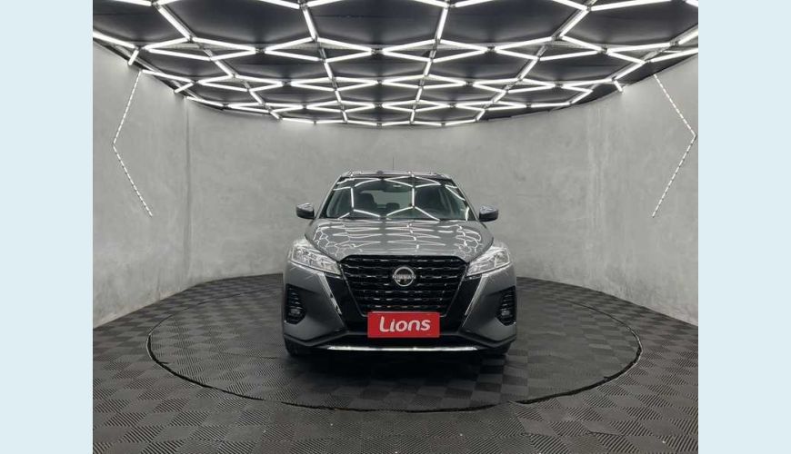 NISSAN KICKS ACTIVE 1.6 FLEX - CINZA - 2024 Foto 2 (Grande)