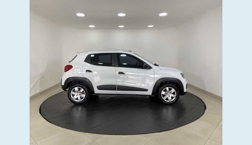 RENAULT KWID INTENSE 1.0 12V SCE FLEX - BRANCO - 2018 Foto 2 (Grande)
