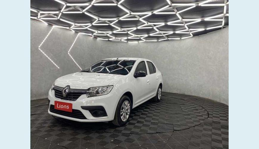 RENAULT LOGAN ZEN 1.0 12V SCE FLEX - BRANCO - 2022 Foto 2 (Grande)