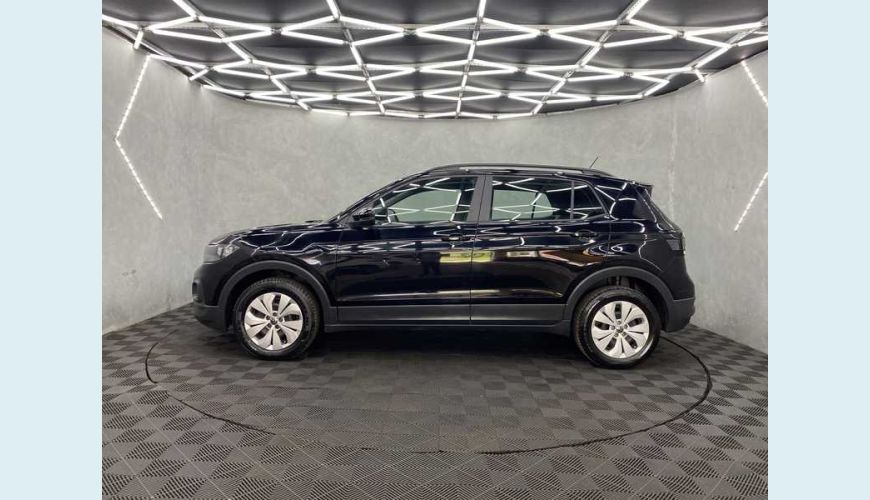 VOLKSWAGEN T-CROSS 1.0 200 TSI SENSE AUT. FLEX - PRETO - 2022 Foto 2 (Grande)