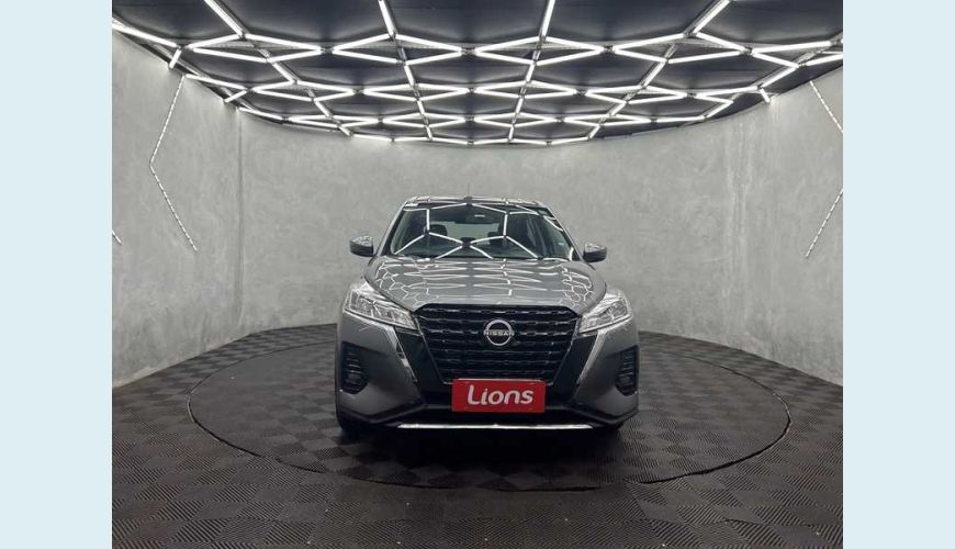 NISSAN KICKS ACTIVE 1.6 FLEX - CINZA - 2024 Foto 2 (Grande)
