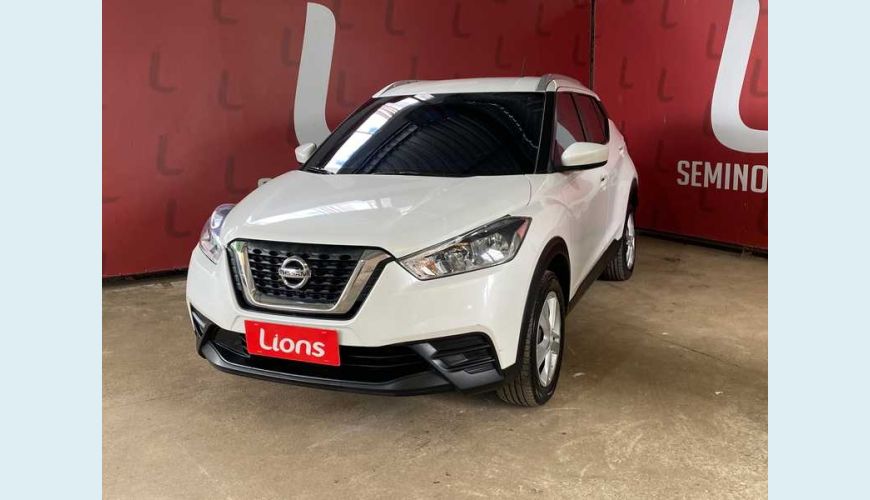 NISSAN KICKS 1.6 S DIRECT CVT FLEX (PCD) - BRANCO - 2020 Foto 2 (Grande)