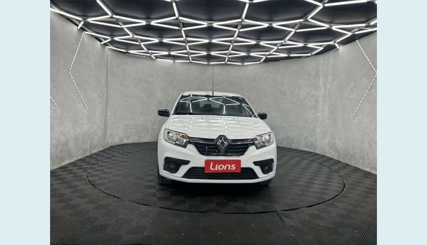 RENAULT LOGAN ZEN 1.6 16V SCE FLEX - BRANCO - 2022 Foto 2 (Grande)