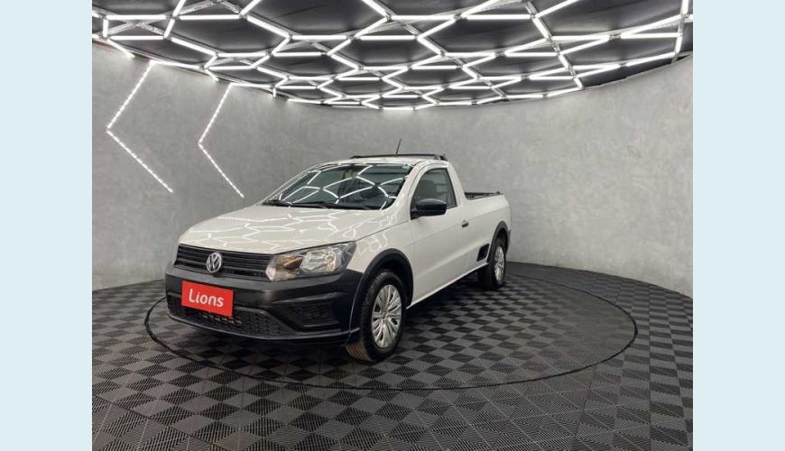 VOLKSWAGEN SAVEIRO ROBUST 1.6 MSI CS FLEX - BRANCO - 2019 Foto 2 (Grande)