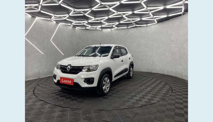RENAULT KWID ZEN 1.0 12V SCE FLEX - BRANCO - 2019 Foto 2 (Grande)