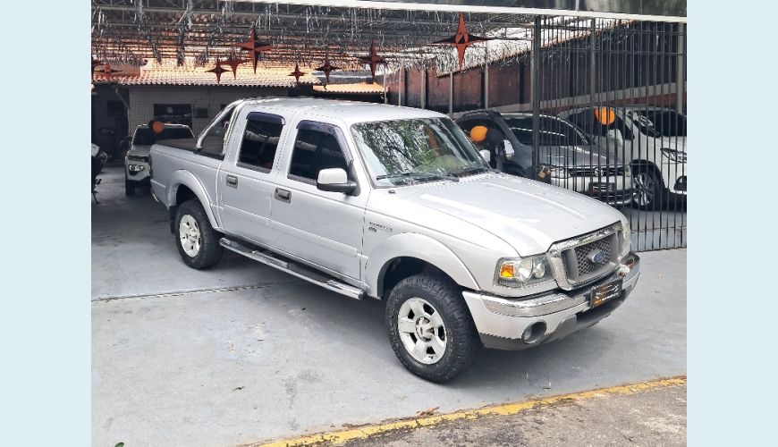 FORD RANGER XLT 2.5 16V 4X2 CD FLEX - PRATA - 2009 Foto 2 (Grande)