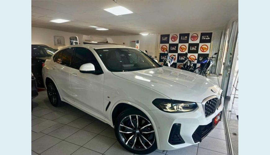 BMW X4 XDRIVE 30I M SPORT 2.0 TB 252CV AUT - BRANCO - 2025 Foto 2 (Grande)