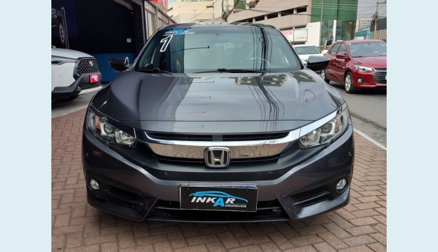 HONDA CIVIC - CINZA - 2018 Foto 2 (Grande)