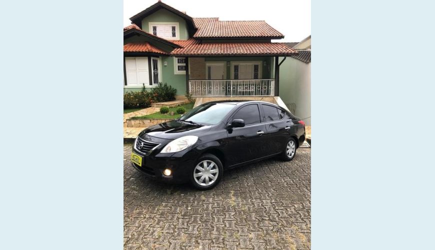 NISSAN VERSA 16SL FLEX - PRETO - 2014 Foto 2 (Grande)