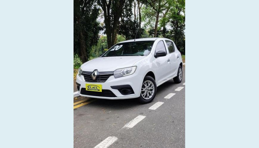 RENAULT SANDERO LIFE10MT - BRANCO - 2020 Foto 2 (Grande)