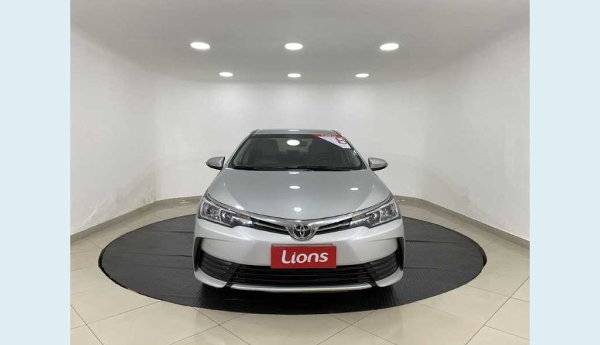 TOYOTA COROLLA 1.8 DUAL VVT GLI MULTI-DRIVE FLEX - PRATA - 2018 Foto 2 (Grande)