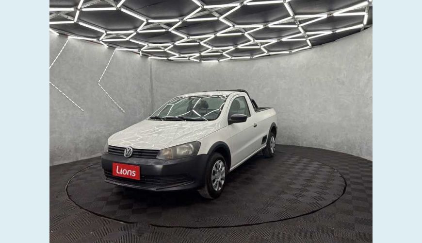 VOLKSWAGEN SAVEIRO 1.6 STARTLINE CS FLEX - BRANCO - 2016 Foto 2 (Grande)