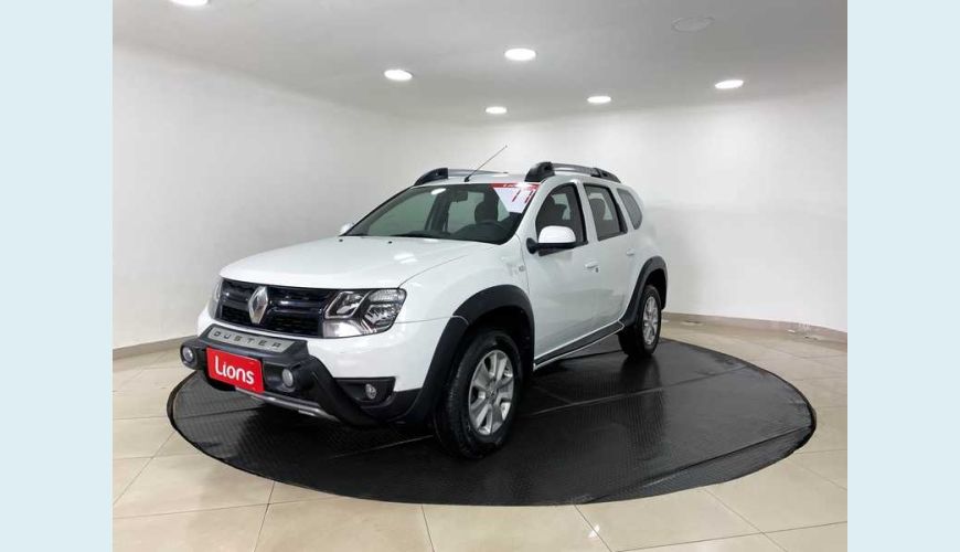 RENAULT DUSTER 1.6 16V DYNAMIQUE FLEX - BRANCO - 2017 Foto 2 (Grande)