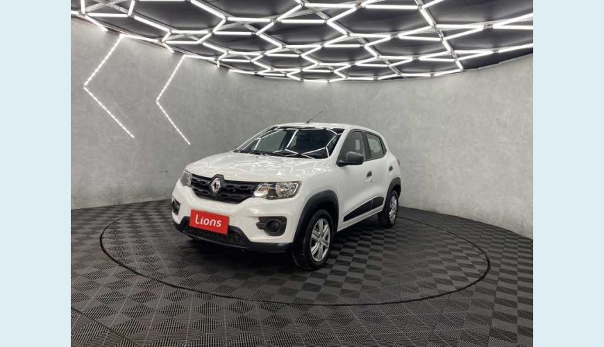 RENAULT KWID ZEN 1.0 12V SCE FLEX - BRANCO - 2020 Foto 2 (Grande)