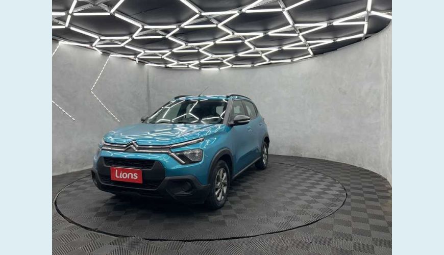 CITROËN C3 FEEL 1.0 FLEX - AZUL - 2023 Foto 2 (Grande)