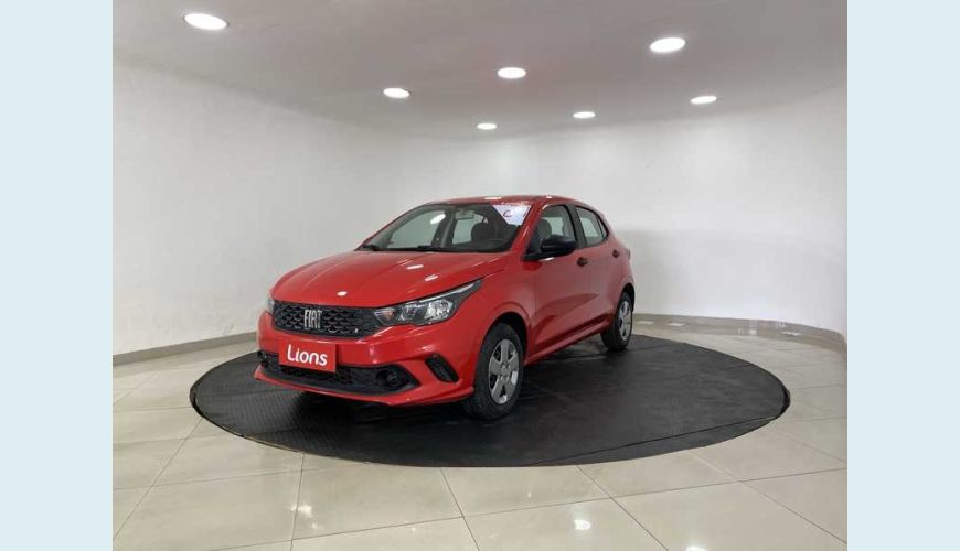 FIAT ARGO 1.0 FLEX - VERMELHO - 2021 Foto 2 (Grande)