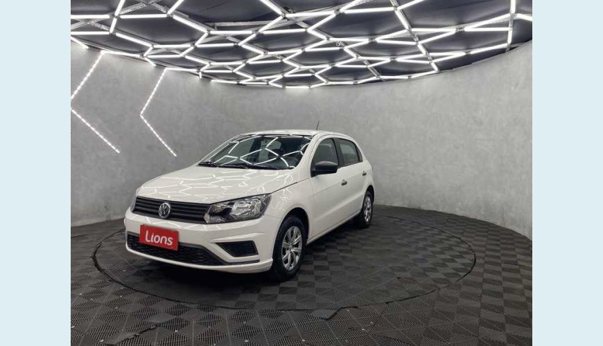 VOLKSWAGEN GOL 1.0 12V FLEX - BRANCO - 2020 Foto 2 (Grande)