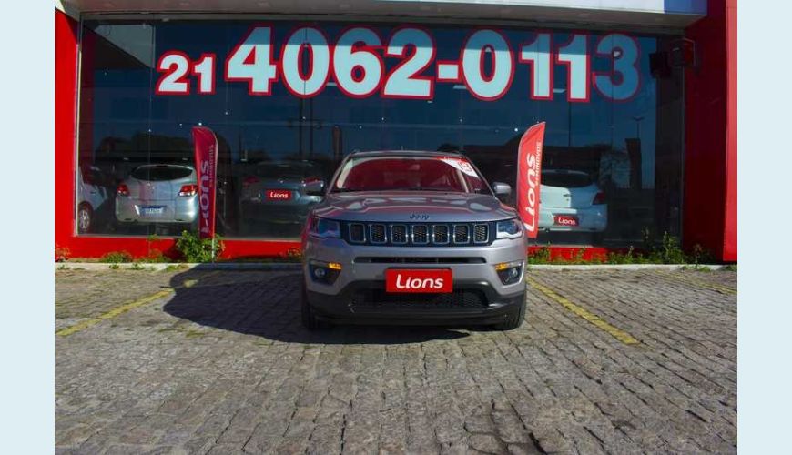 JEEP COMPASS 2.0 LONGITUDE 4X2 AUT. FLEX - PRATA - 2019 Foto 2 (Grande)