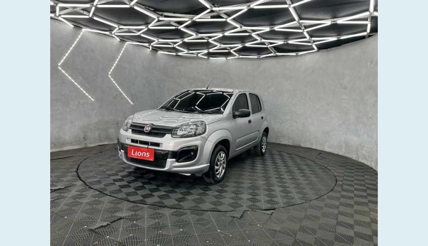FIAT UNO ATTRACTIVE 1.0 - PRATA - 2021 Foto 2 (Grande)