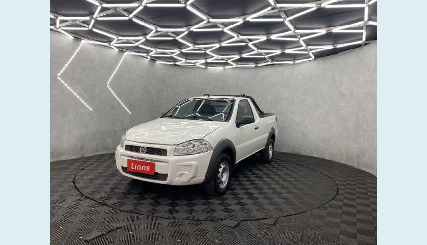 FIAT STRADA HARD WORKING 1.4 FLEX CS - BRANCO - 2020 Foto 2 (Grande)