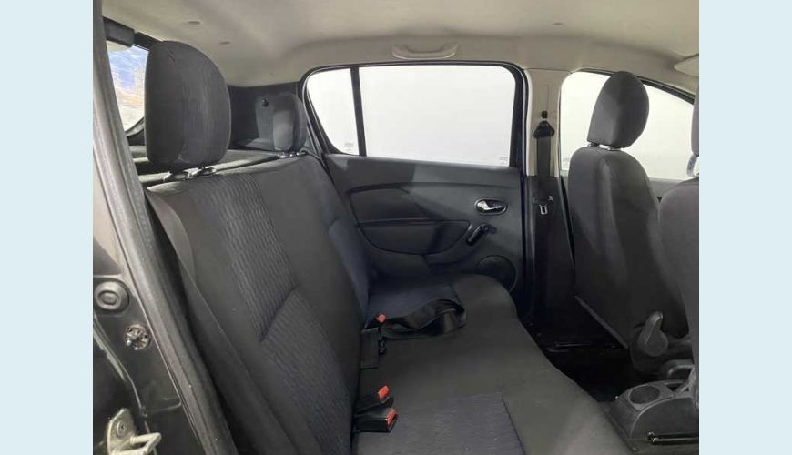 RENAULT SANDERO EXPRESSION 1.0 16V FLEX - PRETO - 2015 Foto 2 (Grande)