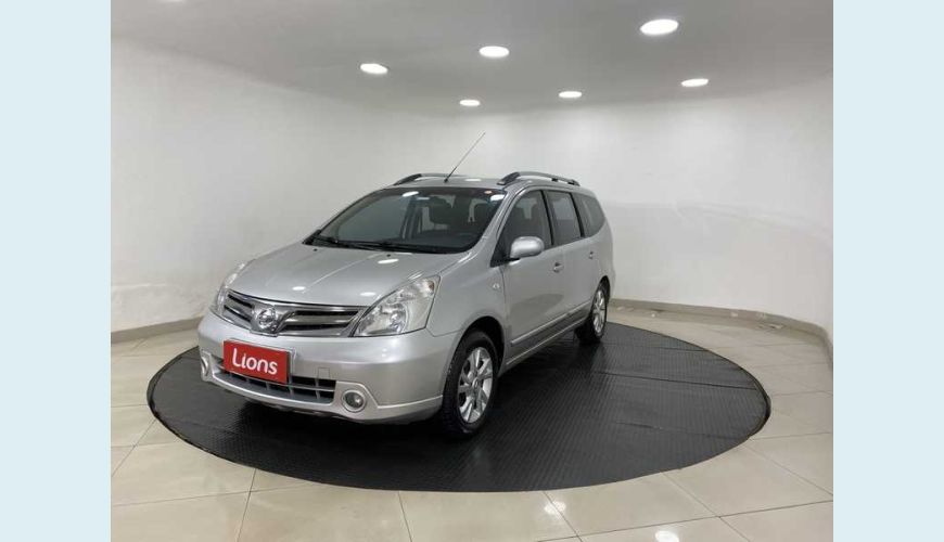 NISSAN LIVINA SL 1.8 16V FLEX AUT. - PRATA - 2013 Foto 2 (Grande)