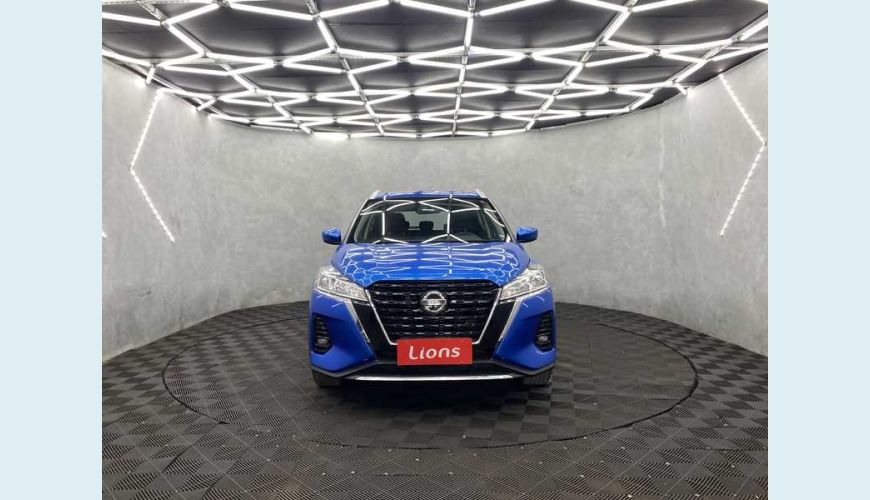 NISSAN KICKS SENSE 1.6 FLEX AUT. - AZUL - 2022 Foto 2 (Grande)