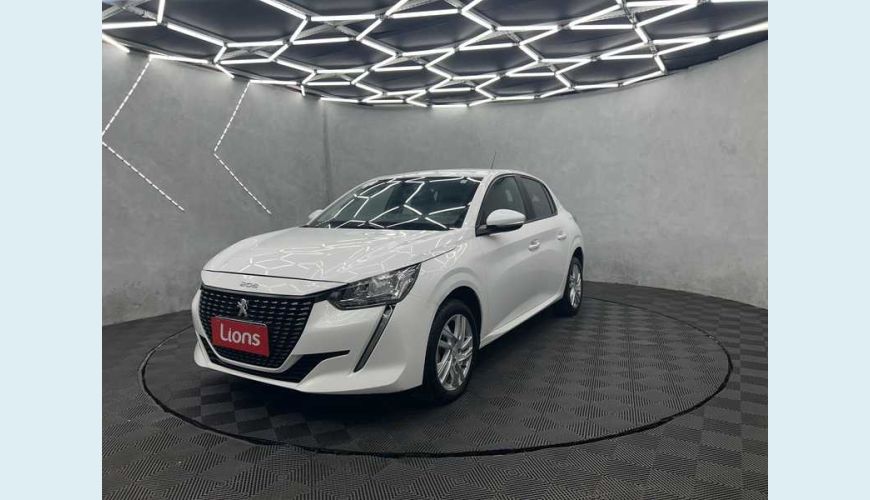PEUGEOT 208 ACTIVE 1.6 FLEX 16V 5P AUT. - BRANCO - 2022 Foto 2 (Grande)
