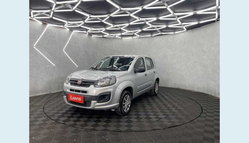 FIAT UNO ATTRACTIVE 1.0 - PRATA - 2021 Foto 2 (Grande)