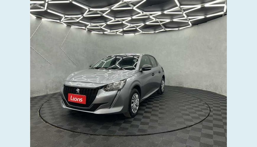 PEUGEOT 208 LIKE 1.0 FLEX - PRATA - 2023 Foto 2 (Grande)