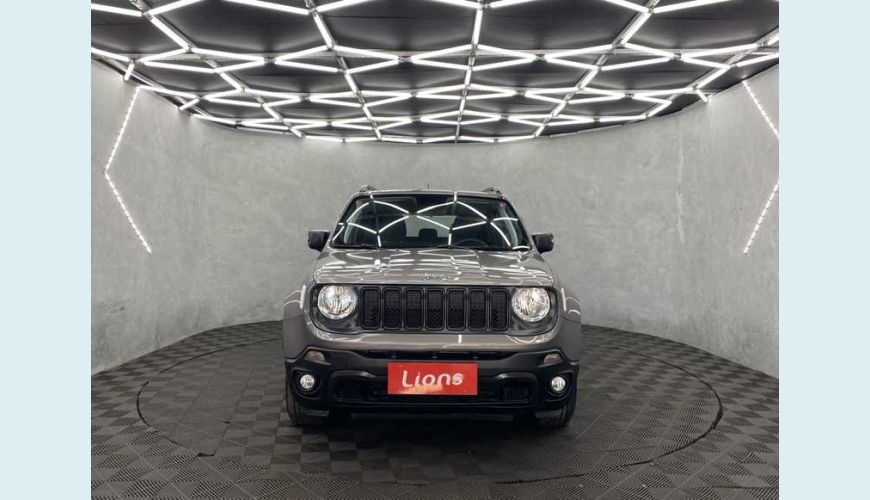 JEEP RENEGADE SPORT 1.8 4X2 AUT. FLEX - CINZA - 2021 Foto 2 (Grande)