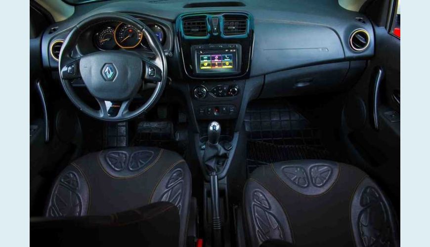 RENAULT SANDERO STEPWAY 1.6 16V SCE FLEX - BRANCO - 2018 Foto 2 (Grande)