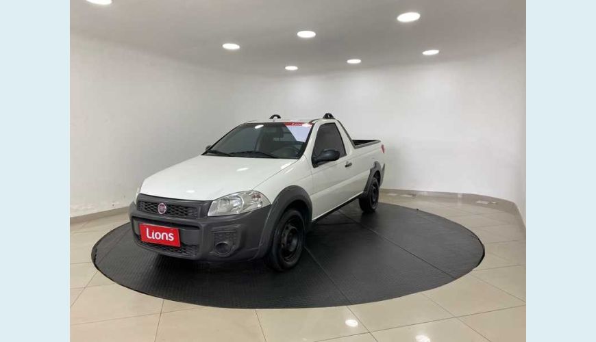 FIAT STRADA HARD WORKING 1.4 FLEX CS - BRANCO - 2018 Foto 2 (Grande)