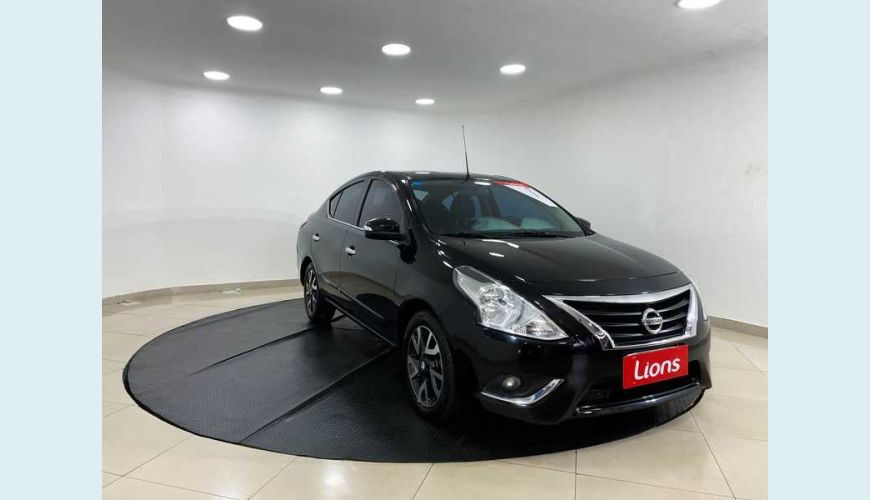 NISSAN VERSA 1.6 16V SV FLEXSTART CVT FLEX - PRETO - 2017 Foto 2 (Grande)