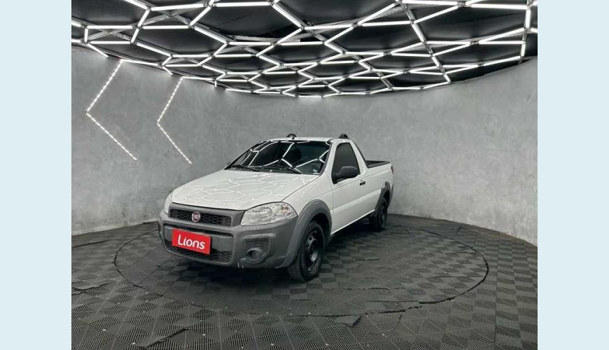 FIAT STRADA WORKING 1.4 FLEX - BRANCO - 2020 Foto 2 (Grande)