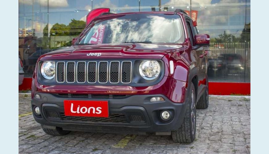 JEEP RENEGADE LONGITUDE 1.8 4X2 AUT. FLEX - VERMELHO - 2020 Foto 2 (Grande)