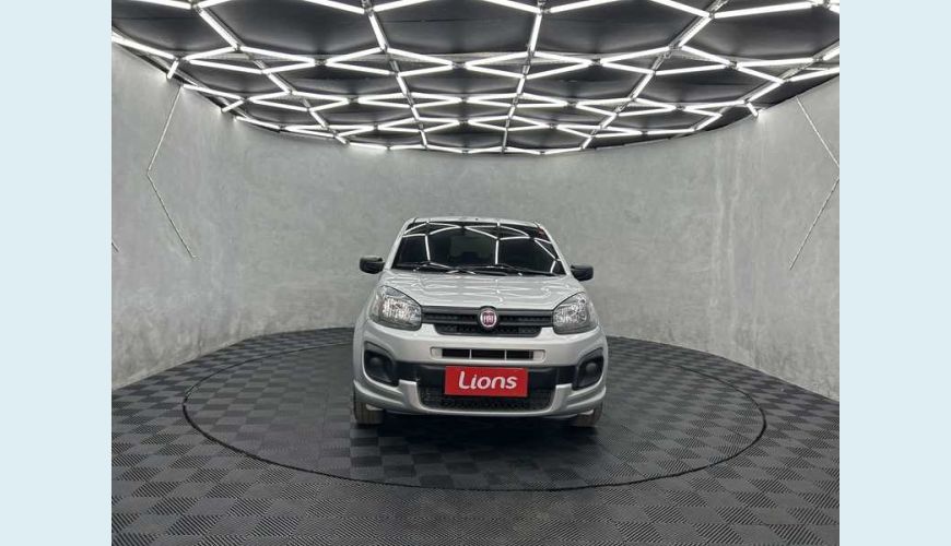 FIAT UNO ATTRACTIVE 1.0 - PRATA - 2021 Foto 2 (Grande)