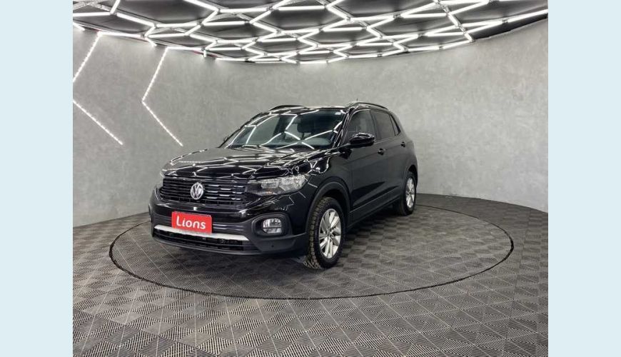 VOLKSWAGEN T-CROSS 1.0 200 TSI 12V AUT. FLEX - PRETO - 2020 Foto 2 (Grande)