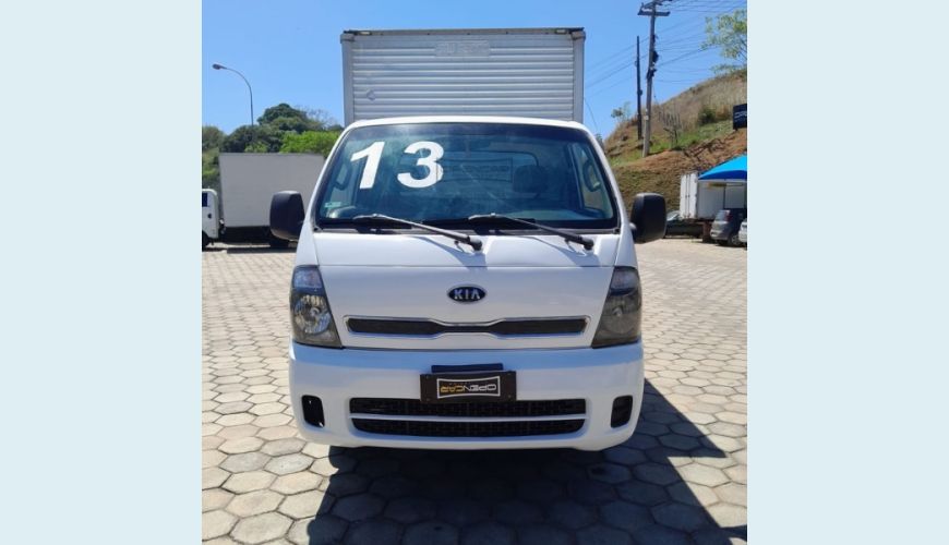 KIA BONGO 2.5 K-2500 4X2 CS TURBO DIESEL 2P MANUAL - BRANCO - 2013 Foto 2 (Grande)