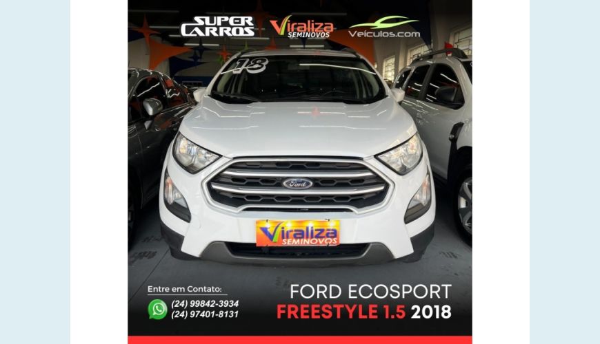 FORD ECOSPORT - BRANCO - 2018 Foto 2 (Grande)