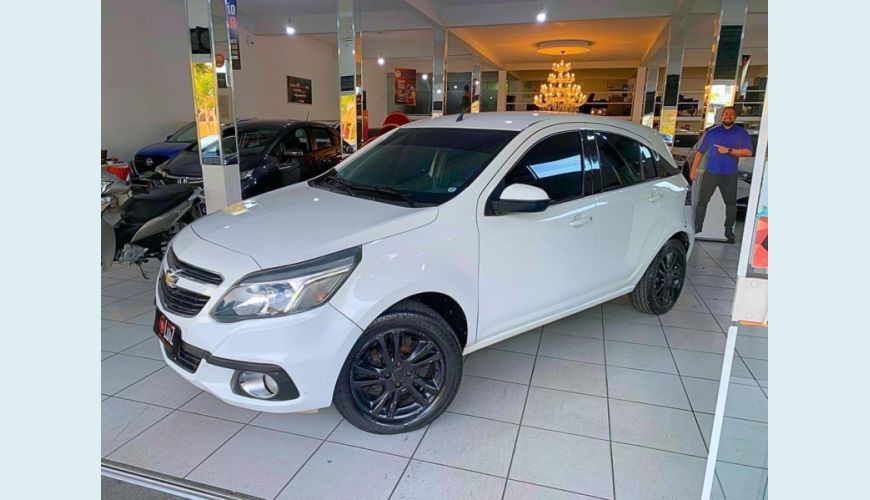 CHEVROLET CHEV AGILE 1.4MA LTZ - BRANCO - 2014 Foto 2 (Grande)
