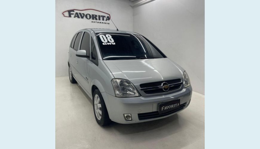 CHEVROLET MERIVA MAXX - PRATA - 2008 Foto 2 (Grande)