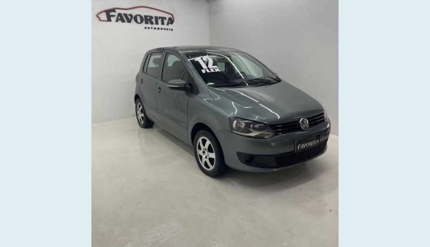VOLKSWAGEN FOX 1.0 GII - CINZA - 2012 Foto 2 (Grande)