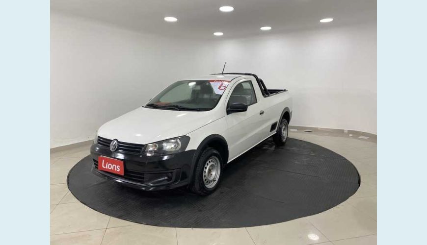 VOLKSWAGEN SAVEIRO 1.6 STARTLINE CS FLEX - BRANCO - 2016 Foto 2 (Grande)