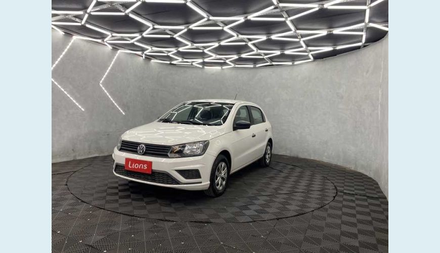 VOLKSWAGEN GOL 1.0 12V FLEX - BRANCO - 2020 Foto 2 (Grande)