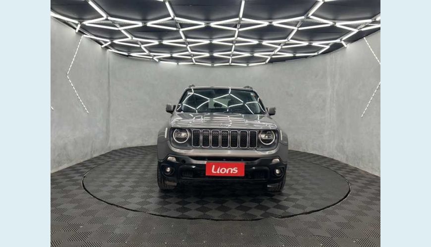 JEEP RENEGADE LONGITUDE 1.8 4X2 AUT. FLEX - CINZA - 2021 Foto 2 (Grande)